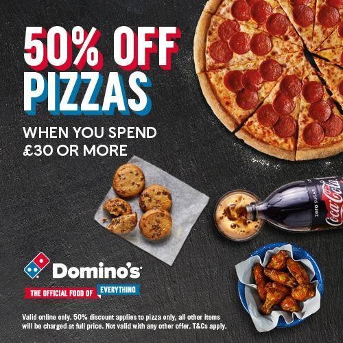 Domino's Pizza, 75 Rainsford Lane in Chelmsford - Restaurant menu and ...