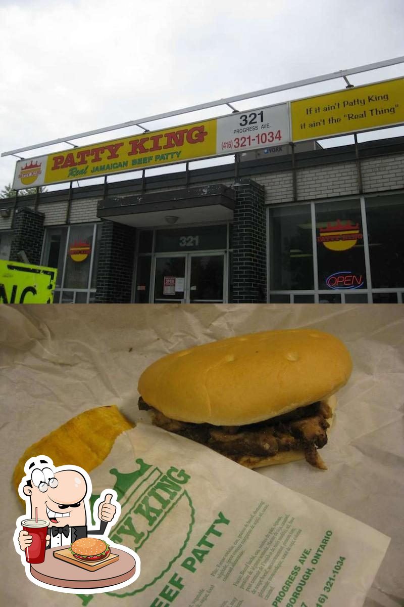 Patty King in Toronto Restaurant menu and reviews