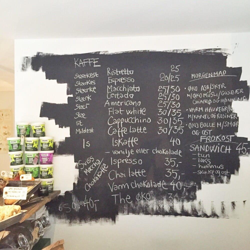 Speisekarte von Heritage Coffee & Bikes cafe, Kopenhagen, Bremerholm 18