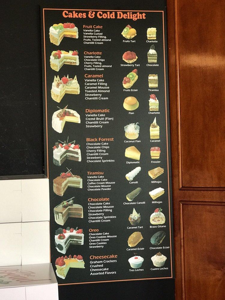 Menu at The Bread Shop restaurant, Fort Lauderdale
