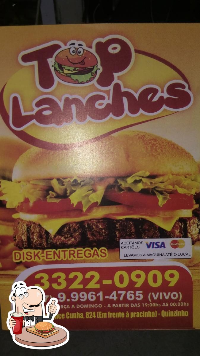 Top Lanches en Formiga Carta