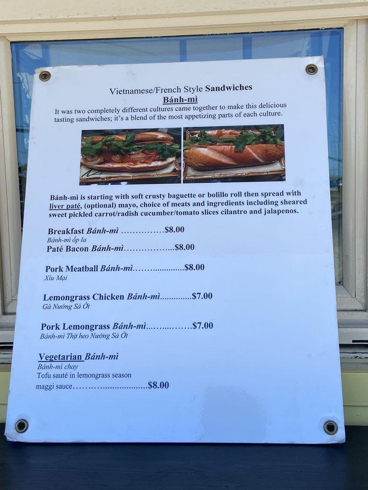 Menu at Le Yellow Sub restaurant, Hilo, 213 Kalanianaole St