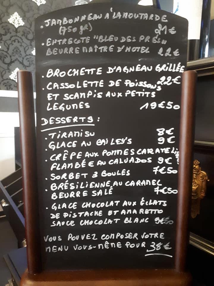 Menu au le passe partout erquelinnes rue albert 1er 139