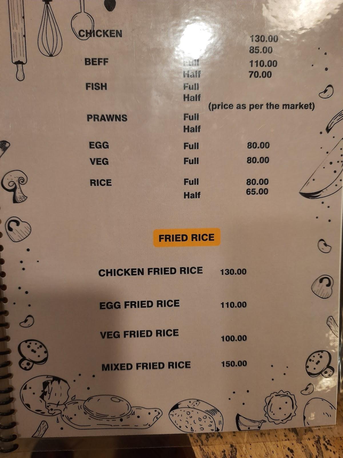 Menu at Biriyani Pot Food Corner, Kozhikode