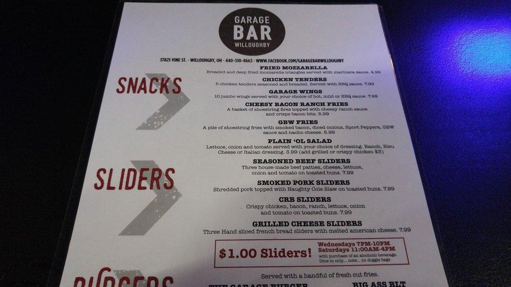 menu-at-garage-bar-willoughby-willoughby