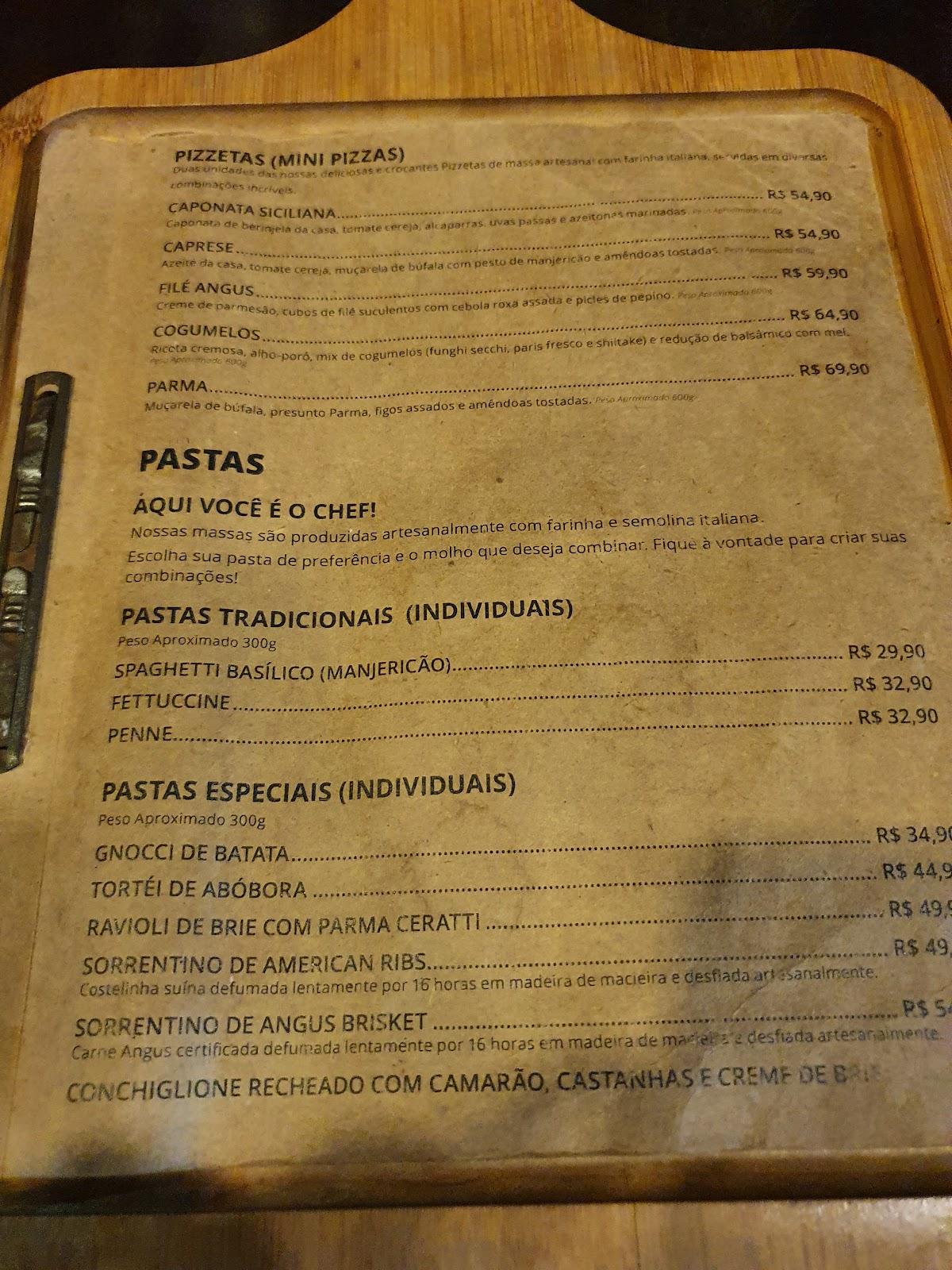 Buddies Pizza & Pasta cardápio