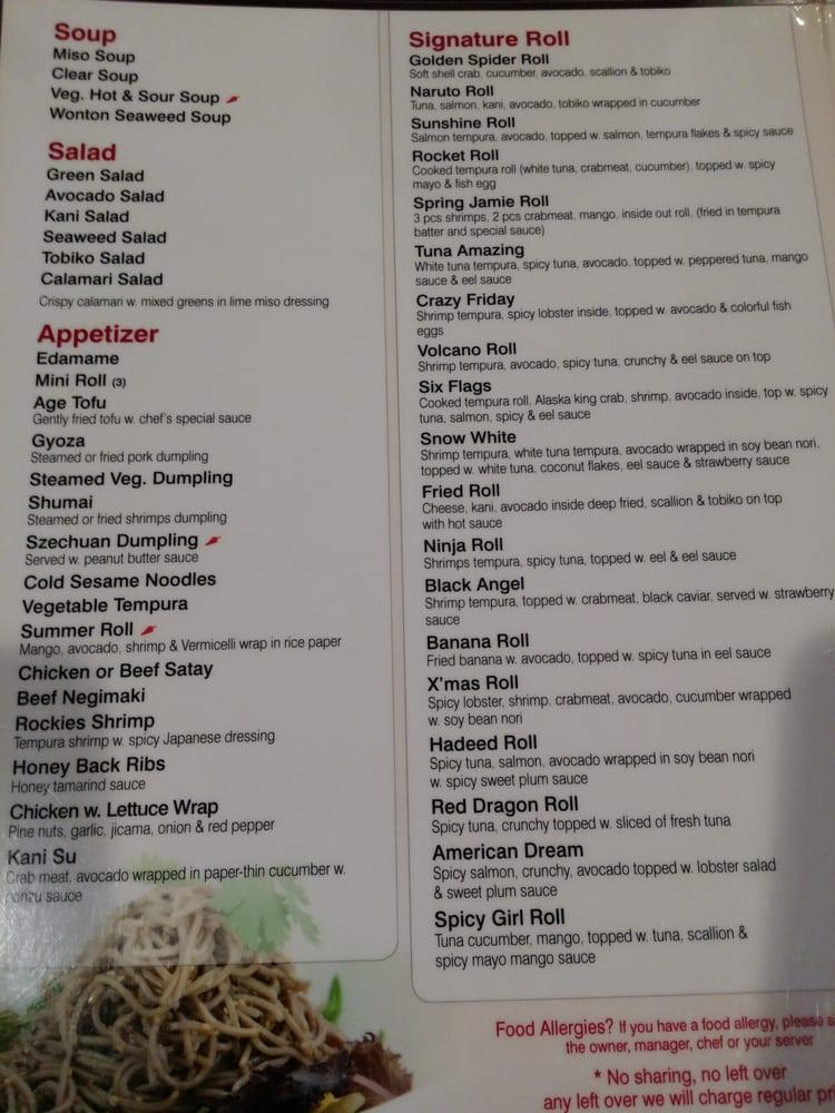 Menu at Tang Dynasty Restaurant, Ronkonkoma, 846 Portion Rd