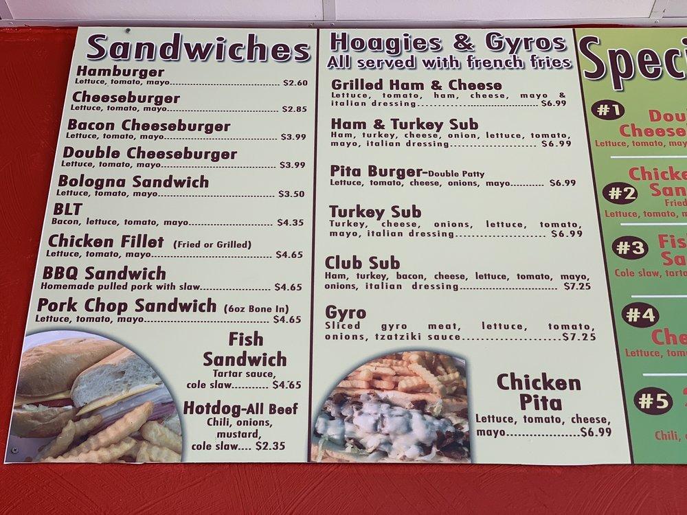 Menu at Chicken King Restaurant, Rock Hill, 990 W Main St