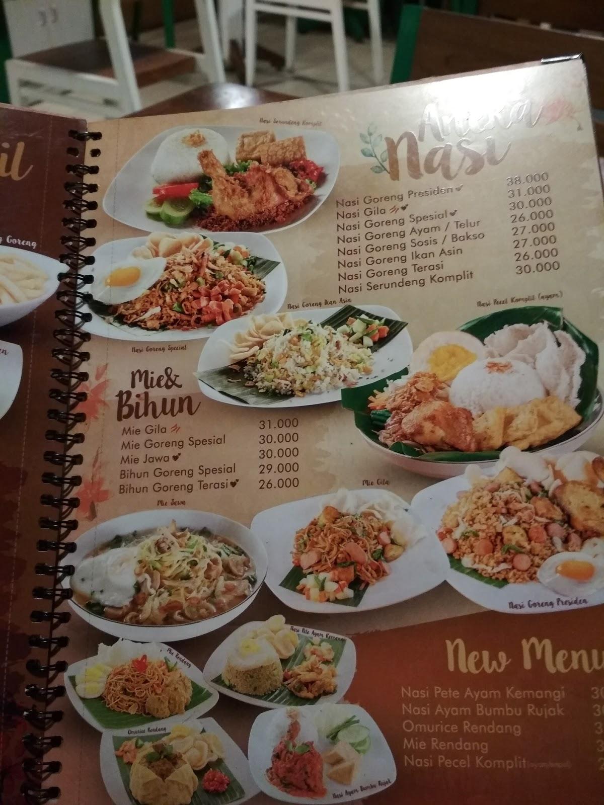 Menu at Tong Tji Tea House Jogja City Mall restaurant, Godean