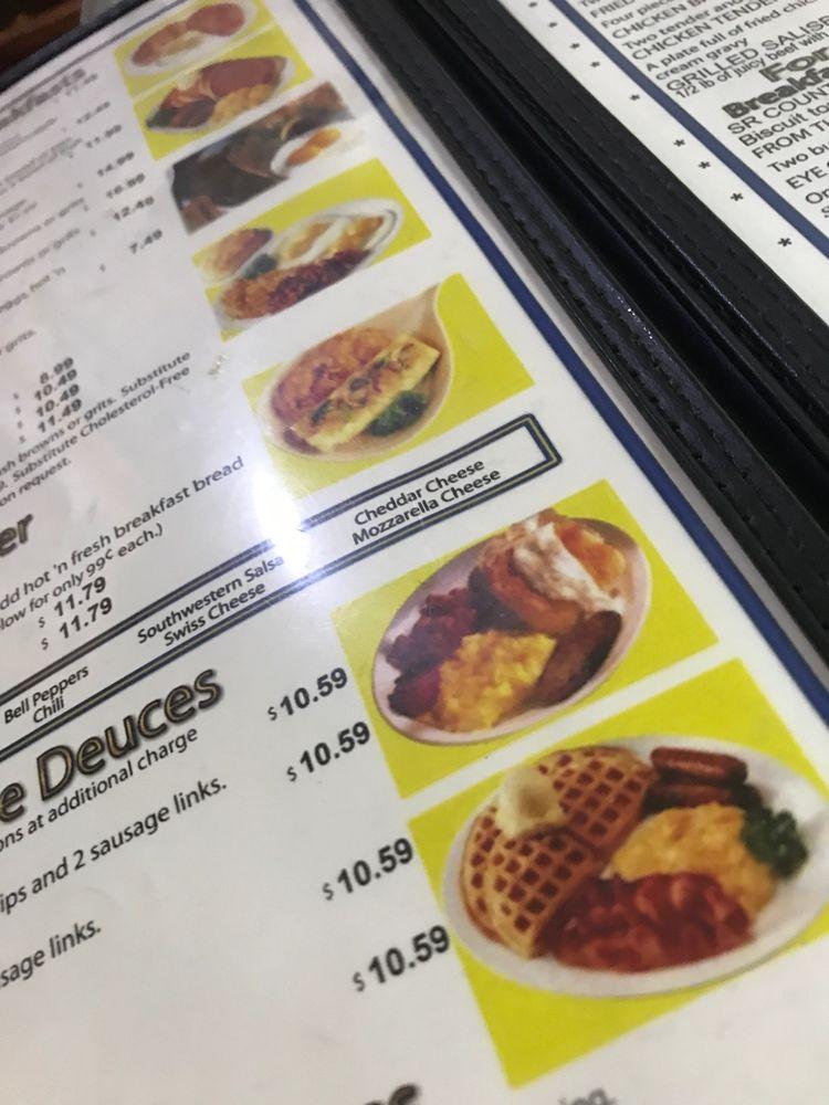 Menu at Kettle Restaurant, Tucson