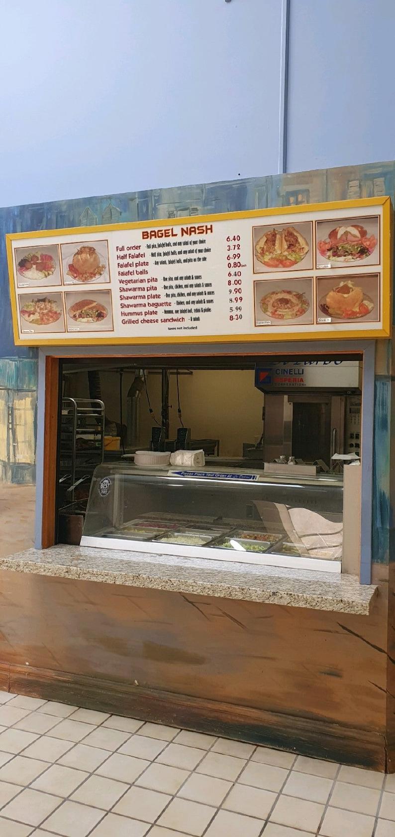 Menu at Bagel Nash, Richmond Hill, Bayview Ave