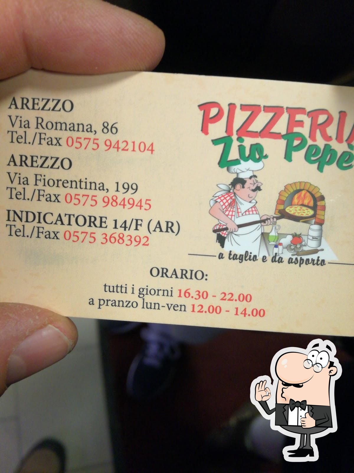 Pizzeria Zio Pep Arezzo Via Fiorentina Menu e recensioni del