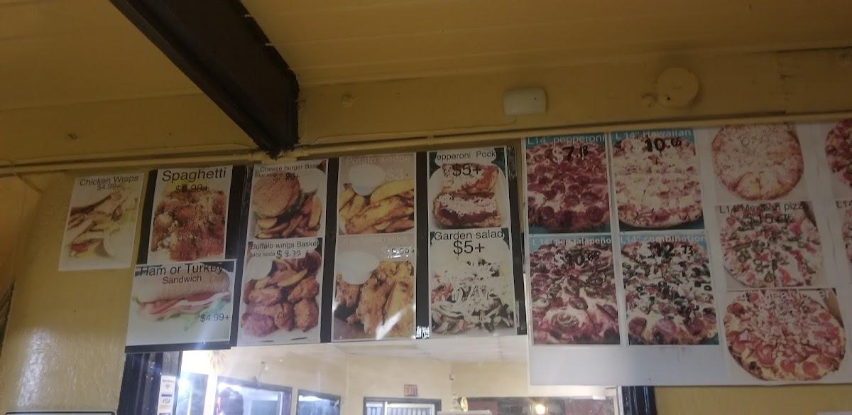 Menu at Walker's Pizza & Deli pizzeria, Stockton