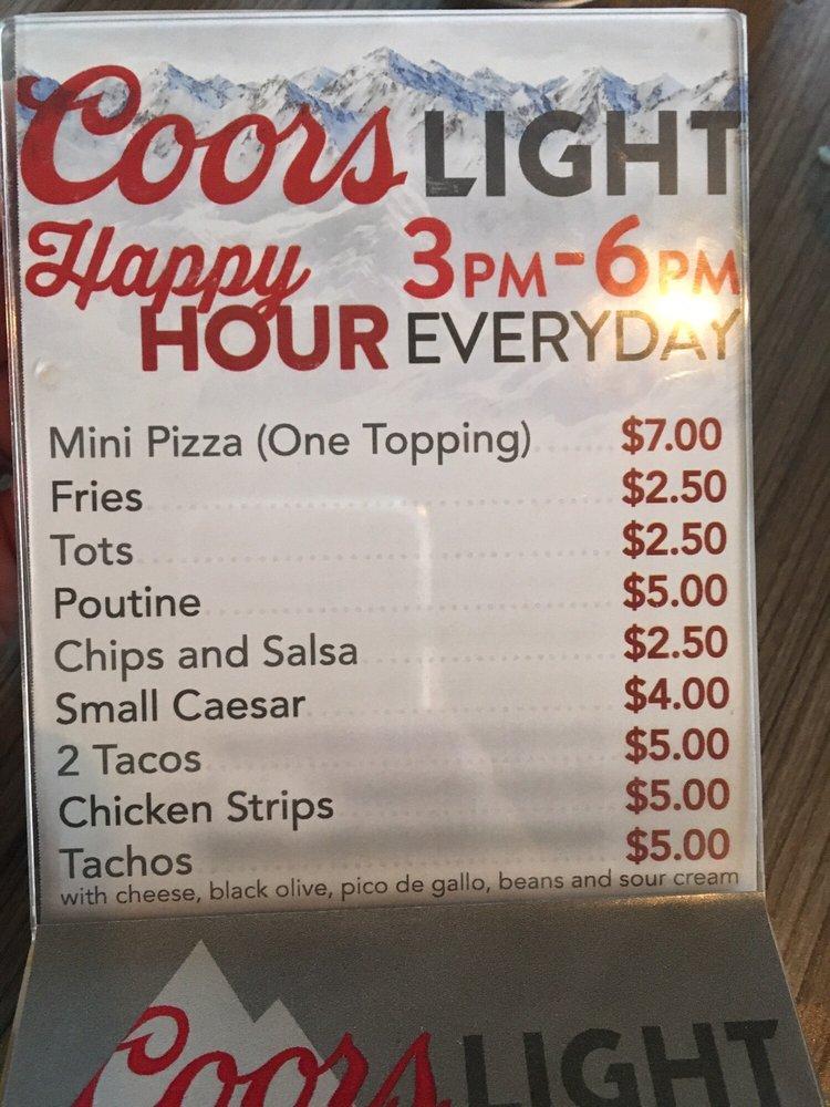 Menu at Scooter's Restaurant & Sports Bar, Sandy