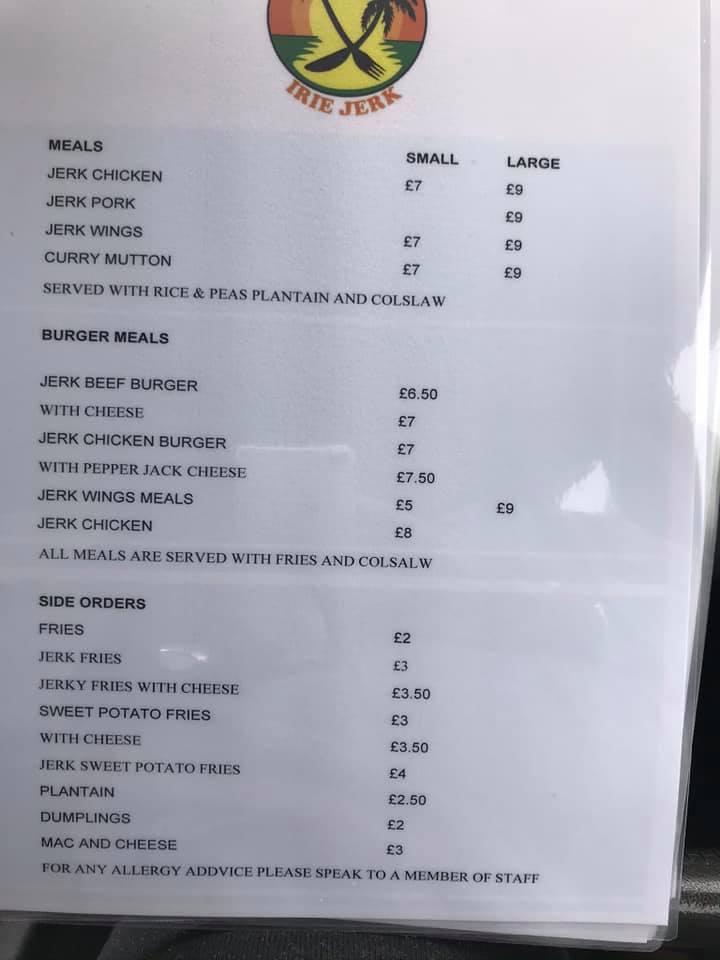 Menu at The Green Tree pub & bar, Wallingford
