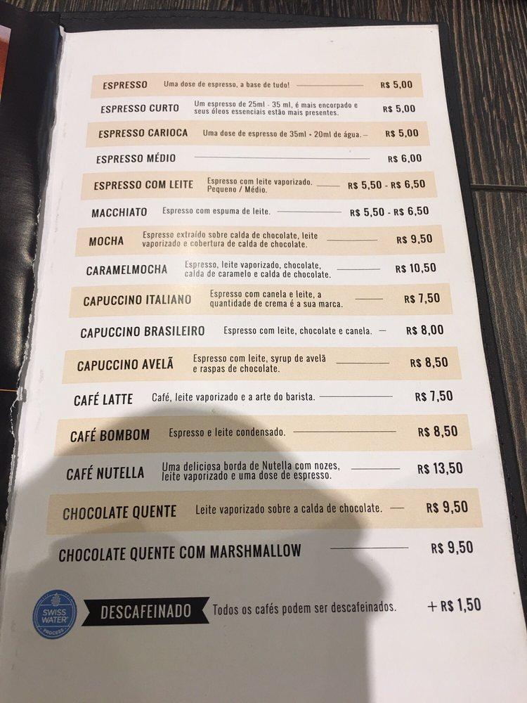 Menu em Café Cultura, São José, Rodovia BR 101 KM 210 Continente PArk