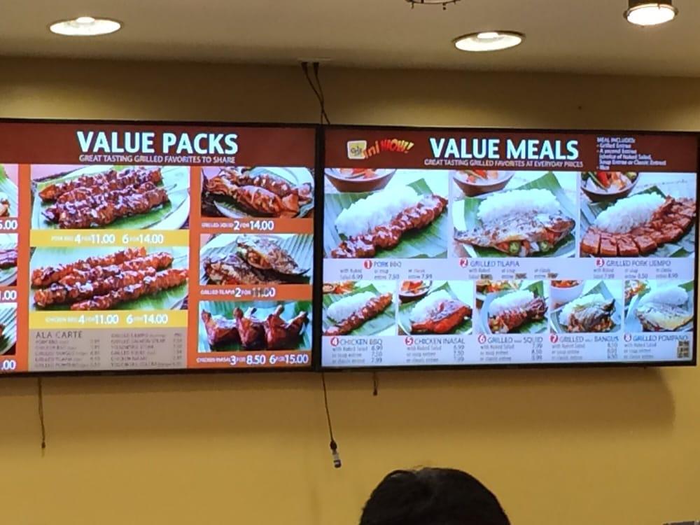 Menu at Grill City BBQ, Tukwila, Southcenter Mall