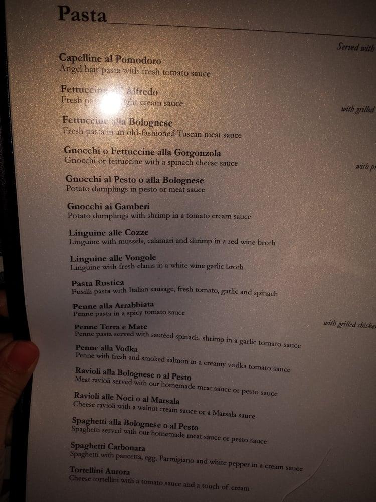 Menu at PJ's Restaurant & Cocktail, El Sobrante