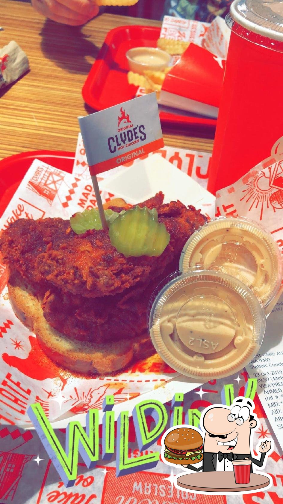 Clyde's Hot Chicken in Montclair Restaurant menu and reviews