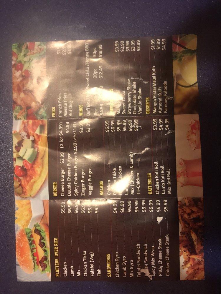 Menu at Gyro Spot fast food, Valley Stream