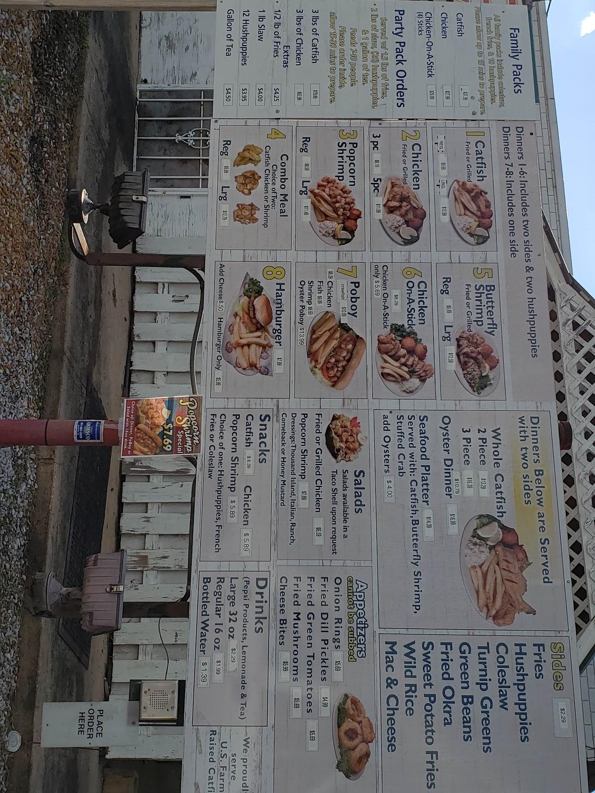 Menu at Penn's Fish House Restaurants, Raymond, MS18