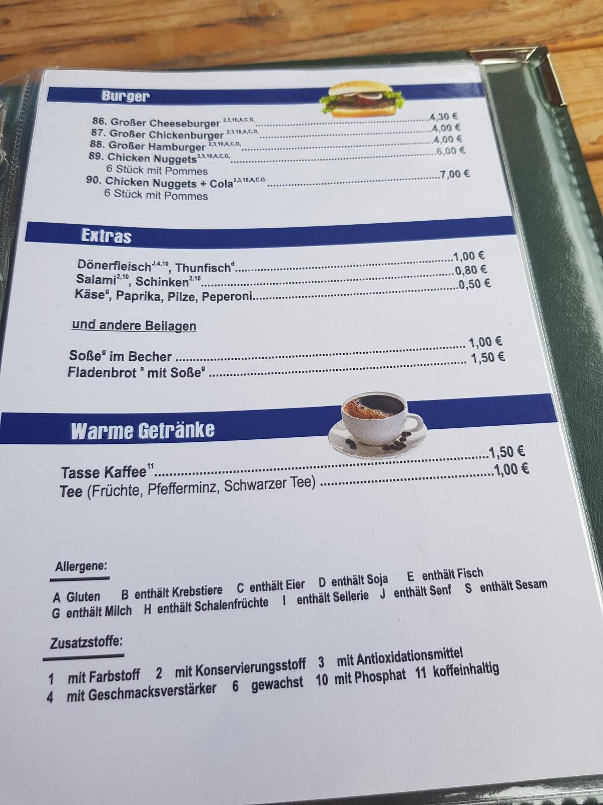Speisekarte von DönerBoss restaurant, Apolda