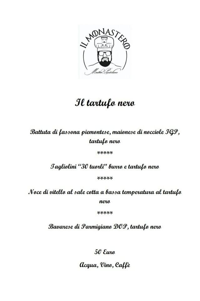 Menu Da Monastero Di Millesimo Ristorante Relais Millesimo