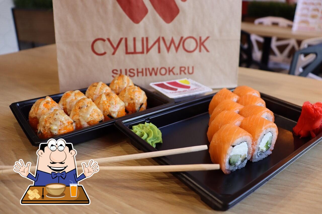 Ресторан Суши Wok, Москва, Нагорная улица - Меню и отзывы о ресторане