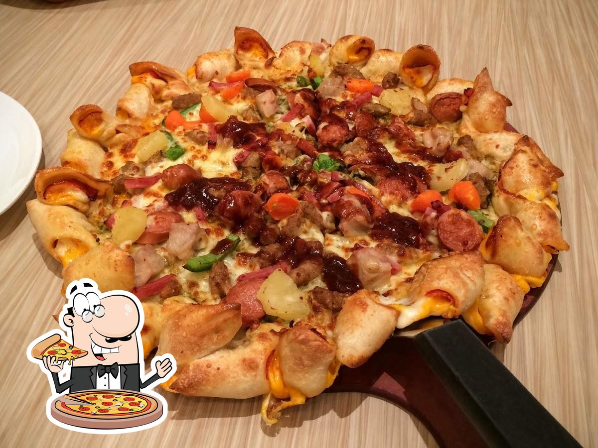 super supreme regular pizza hut
