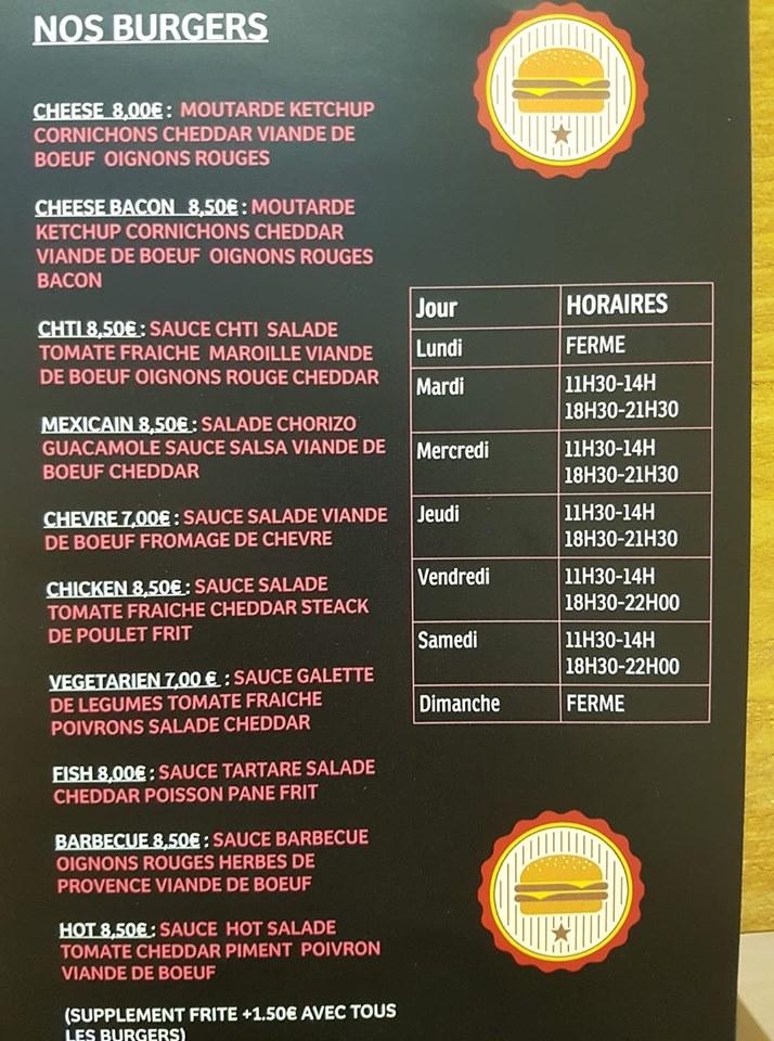 Menu au Kebab du val des bois restaurant, Warmeriville