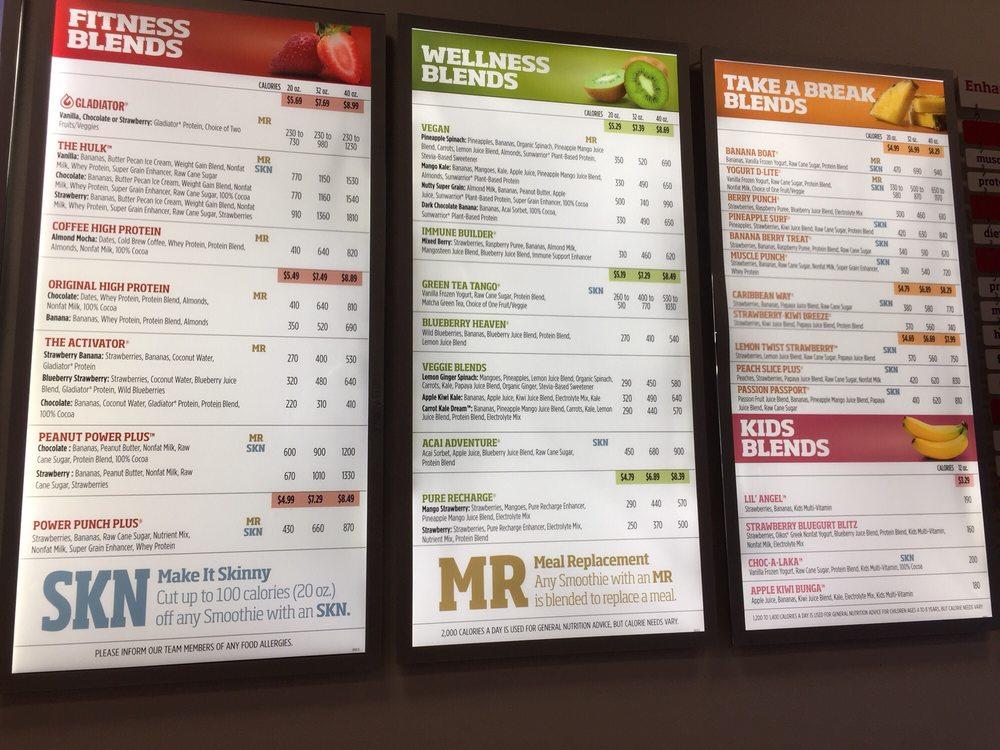 Menu at Smoothie King pub & bar, Durham, NC-54