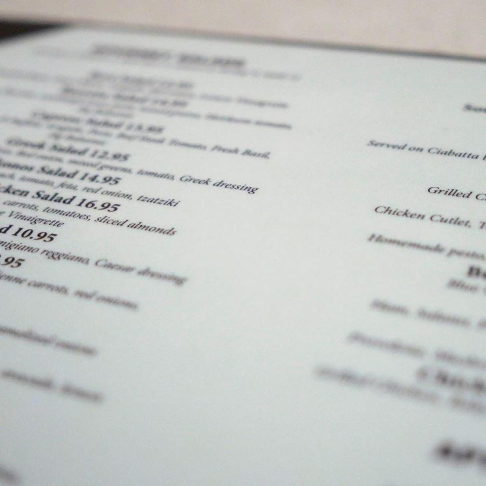 Menu at Lynbrook Eats restaurant, Lynbrook