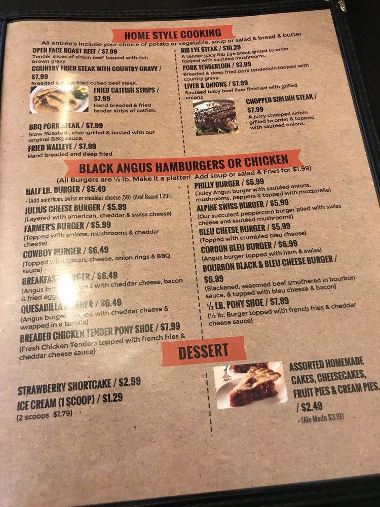 Menu at Alton Village Inn Pancake House restaurant, Alton