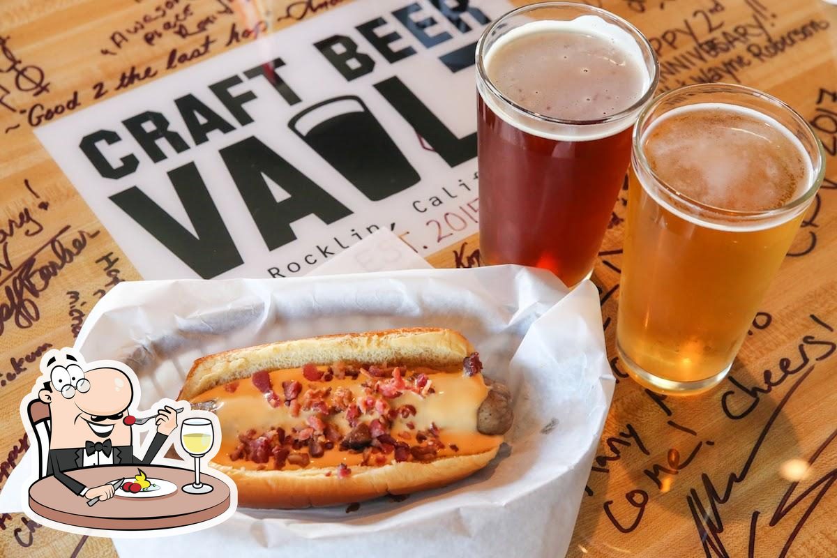 Craft Beer Vault in Rocklin Restaurant menu and reviews
