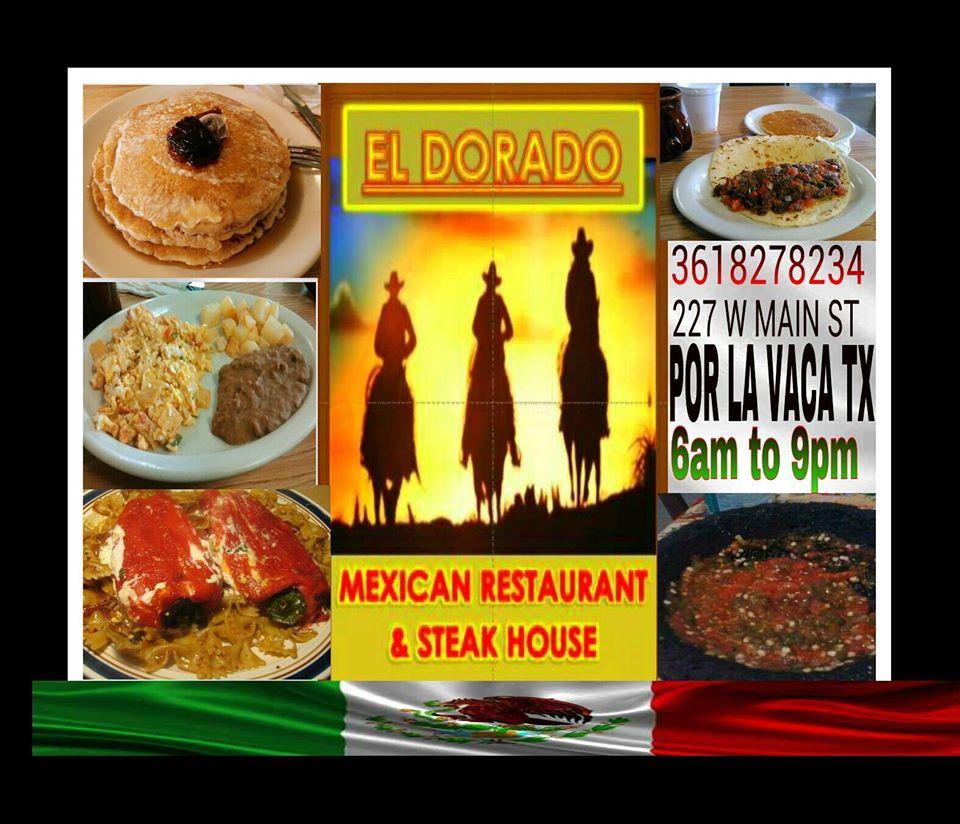 Menu at El Dorado Mexican Restaurant, Port Lavaca