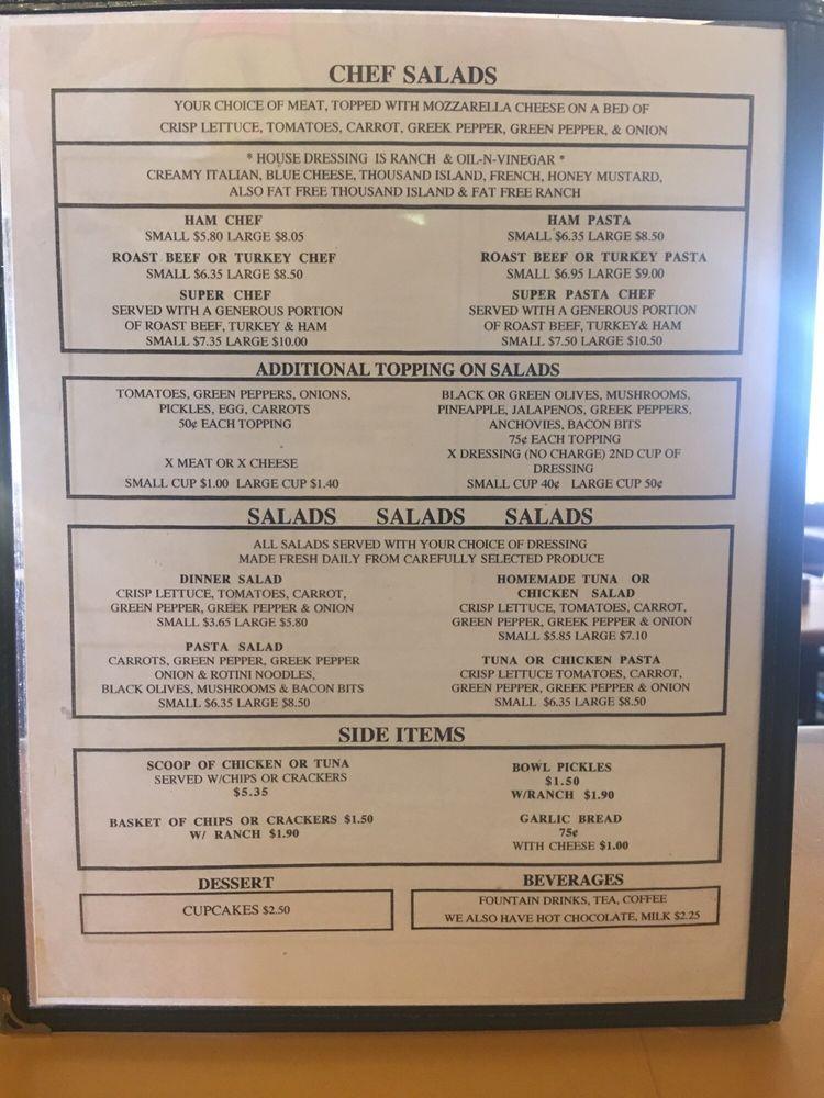 Menu at Mama Rosa's Pizza pizzeria, Dothan, Ross Clark Cir