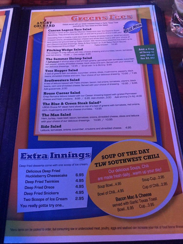 Menu at The Loose Wheel Bar & Grill