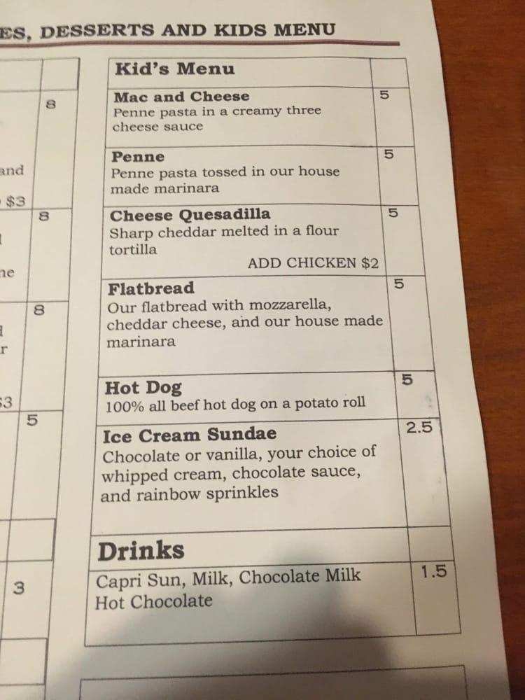Menu at Brewing Company pub & bar, Square