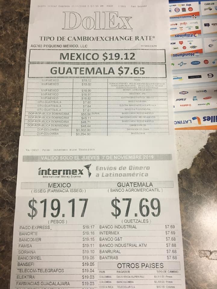 Menu at Little Mexico Store & Restaurant, Kenbridge