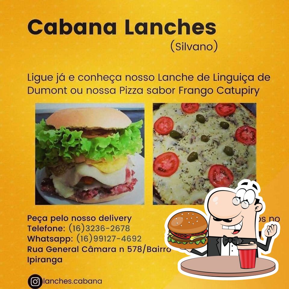 Cabana Lanches restaurante Ribeirão Preto Av Coronel Quito Junqueira