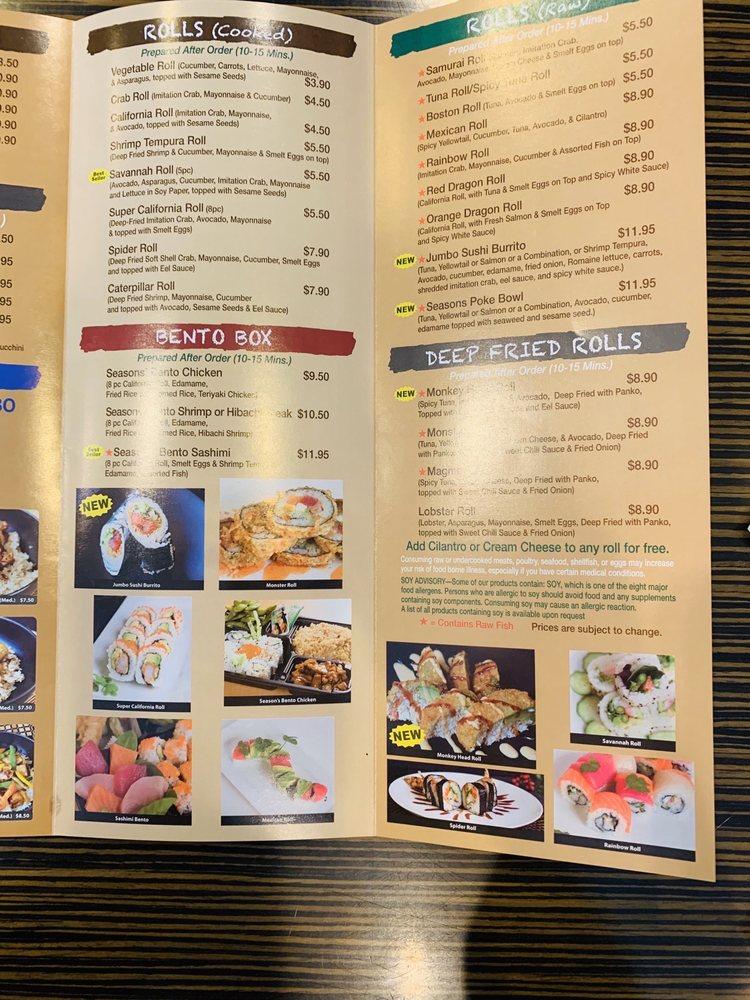 menu-at-seasons-of-japan-restaurant-pooler