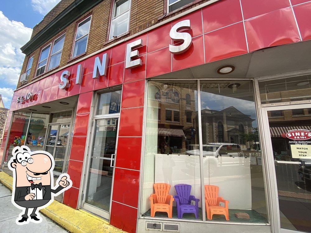 Sines 5 & 10 Cent Store in Quakertown Restaurant menu and reviews