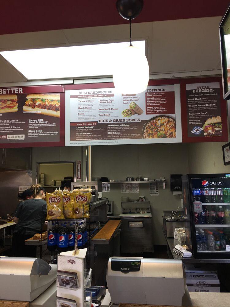 Menu at D'Angelo Grilled Sandwiches restaurant, Holyoke, Northampton St