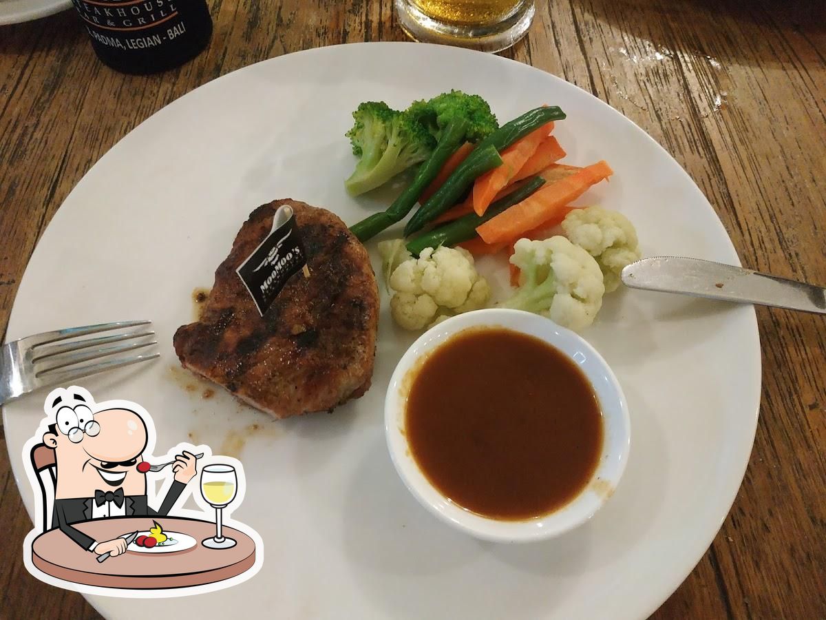 Moo Moo's Steakhouse Bar & Grill, Mengwi - Restaurant menu and reviews