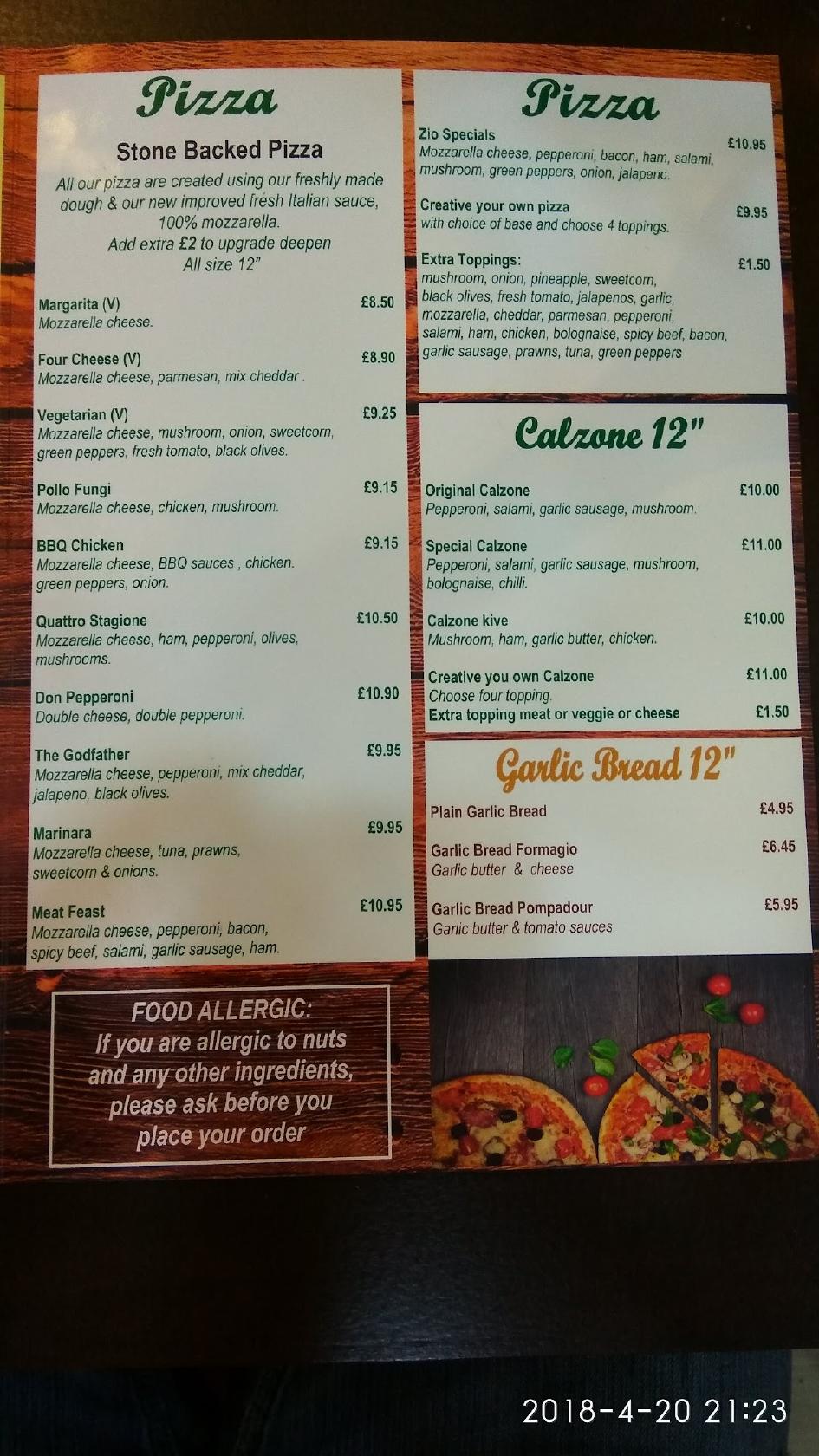 Menu at Persian Kitchen Restaurant (Walton on Thames), WaltononThames