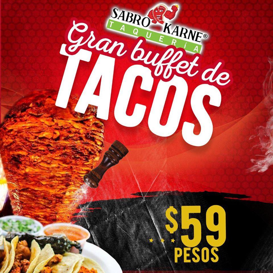 Buffet de Tacos SABRO KARNE  Carlos Amaya restaurant, Ciudad  Juarez - Restaurant reviews