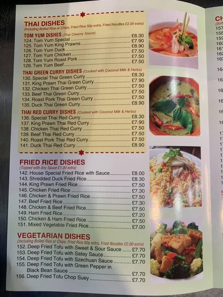 Menu at Wok In Takeaway Bridge of Earn restaurant, Perth