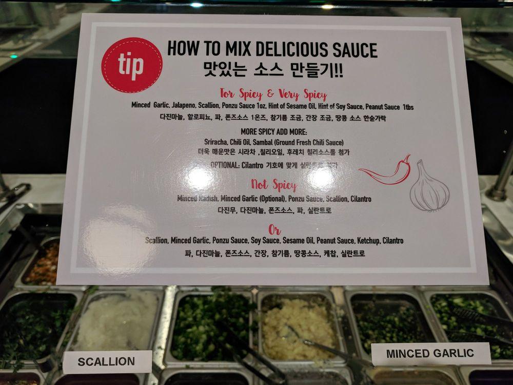 Menu at 9292 Shabu Healthy Korean restaurant, hot pot Duluth, GA