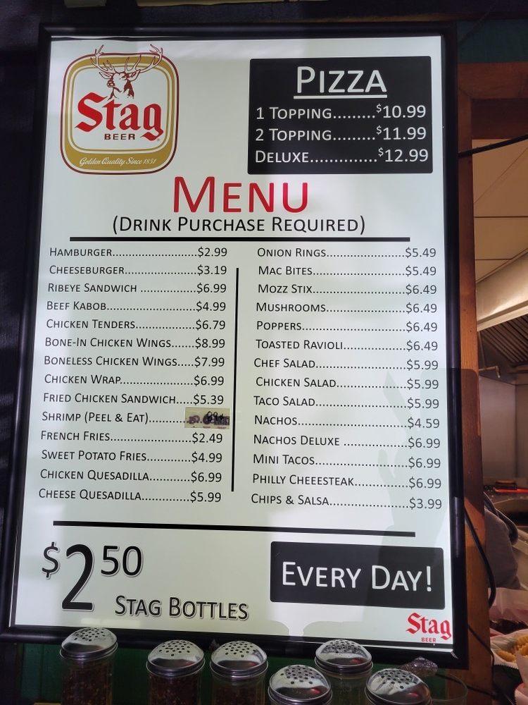 Menu at Cutter's pub & bar, Belleville