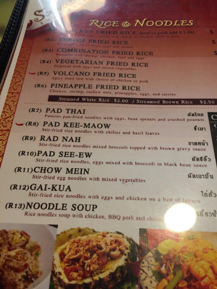Menu at Luv 'n Eat Thai Cuisine restaurant, Camarillo